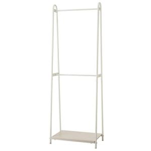 YAMAZEN　Ａスタイルハンガー　トール　ホワイトウォッシュ／ホワイト　ＡＳＨ−Ｔ（ＷＷ／ＷＨ）　１台　（メーカー直送品）