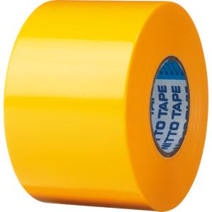 ニトムズ ビニルテープ 幅広S 50mm×20m 黄 J3442 1巻