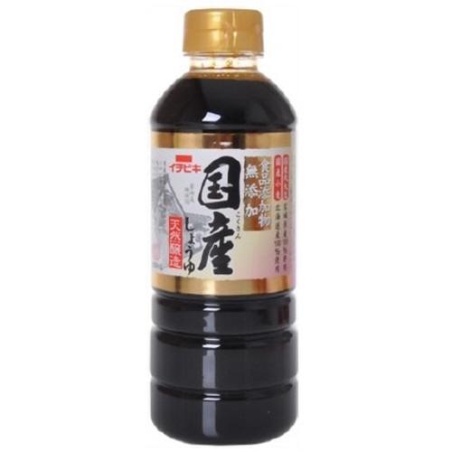 イチビキ　無添加国産しょうゆ　５００ｍｌ　１本