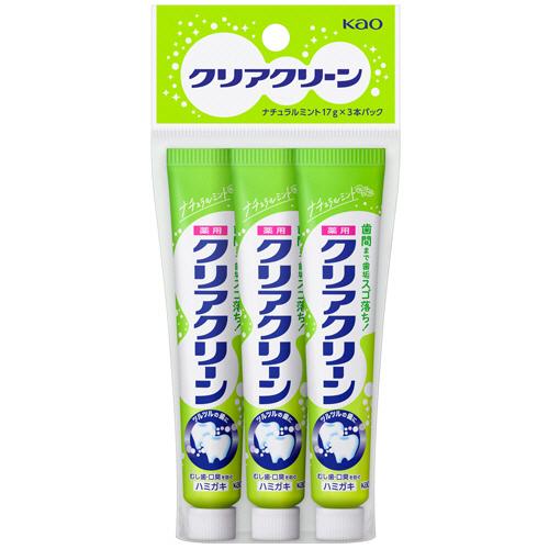 花王　クリアクリーン　ナチュラルミントミニ　１７ｇ／本　１パック（３本）