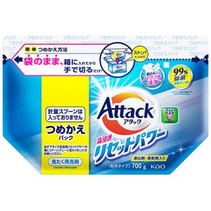 花王　アタック　高浸透リセットパワー　つめかえ用　７００ｇ　１個