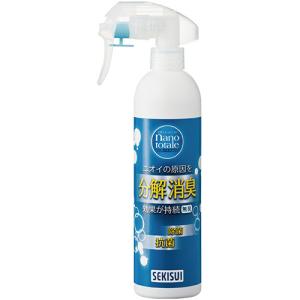 積水マテリアルソリューションズ　ナノトタル　消臭・抗菌スプレー　本体　３５０ｍｌ　Ｊ５Ｍ４７３０　１本