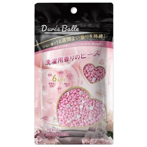 優ＬＡＢ　ＤｕｒｅｅＢａｌｌｅ　洗濯用香りのビーズ　ナチュラルフラワーの香り　８０ｍＬ　１パック（お...