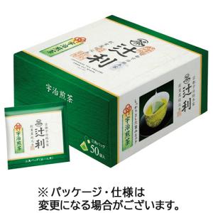 片岡物産　辻利　三角バッグ　宇治煎茶　１箱（５０バッグ）｜tanomail