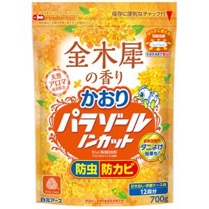 白元アース　かおりパラゾール　ノンカット　袋入　金木犀の香り　７００ｇ　１パック