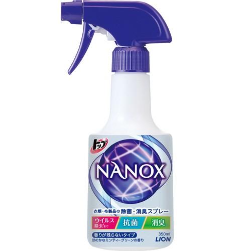 ライオン　トップ　ＮＡＮＯＸ　衣類・布製品の除菌・消臭スプレー　ミンティーグリーンの香り　本体　３５...