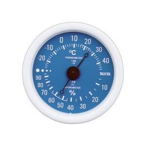 タニタ　アナログ温湿度計　ブルー　ＴＴ−５１５−ＢＬ　１個