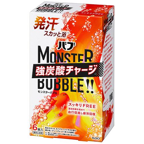 花王　バブ　モンスターバブル　スッキリＦＲＥＥ　１箱（６錠）　（お取寄せ品）