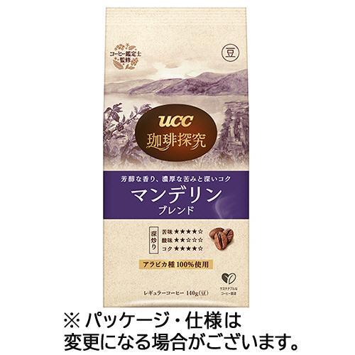 ＵＣＣ　珈琲探究　炒り豆　マンデリンブレンド　１４０ｇ（豆）　１袋