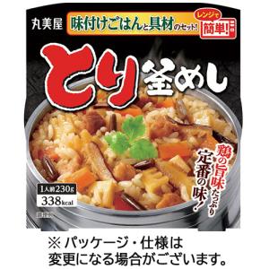 丸美屋　とり釜めし　味付けごはん付き　２３０ｇ　１食