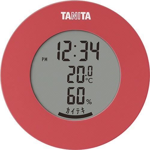 タニタ　デジタル温湿度計　ピンク　ＴＴ−５８５ＰＫ　１個　（お取寄せ品）