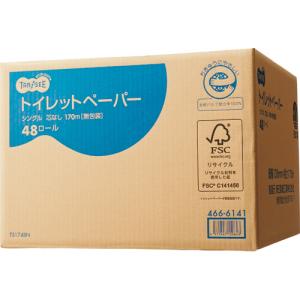 TANOSEE トイレットペーパー 無包装 シ...の詳細画像1