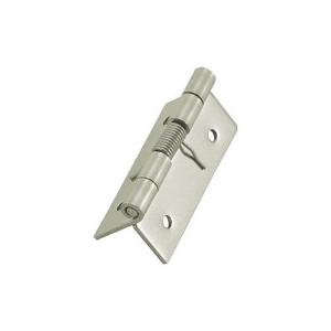 ＴＲＵＳＣＯ　ＳＵＳスプリング蝶番　長さ２５ｍｍ　ＴＳＨ−２５Ｃ　１個