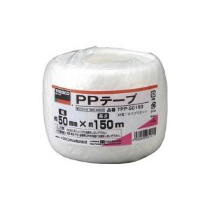 TRUSCO PPテープ 50mm×150m 白...の商品画像
