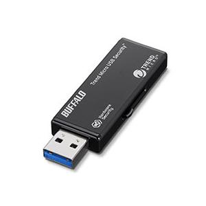 バッファロー ハードウェア暗号化 USB3.0メモリー ウイルススキャン1年 4GB RUF3−HSL4GTV 1個