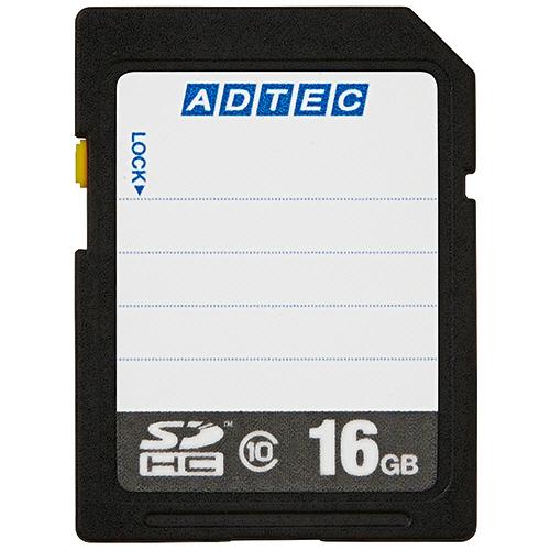 アドテック　ＳＤＨＣメモリカード　１６ＧＢ　Ｃｌａｓｓ１０　インデックスタイプ　ＡＤ−ＳＤＴＨ１６Ｇ...