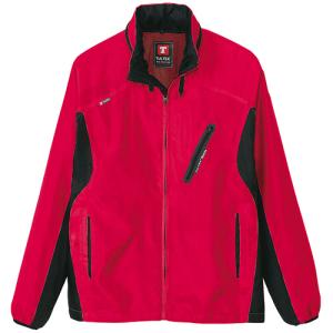 アイトス TULTEX フードインジャケット レッド×ブラック S AZ−10301−109−S 1着