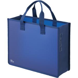 リヒトラブ soeru ストレージバッグ A4 インディゴブルー A−8800−11 1個