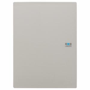 ライオン事務器 クリアーブック A5タテ 12ポケット グレー CR−102L 1枚