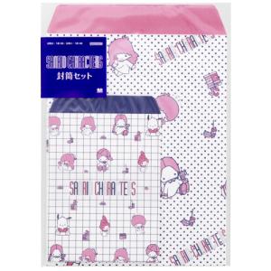 サンスター文具 封筒セット サンリオキャラクターズ パーラー S8905339 1パック
