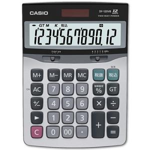 CASIO（カシオ） 卓上電卓 12桁 ジャストサイズ JF−120VB