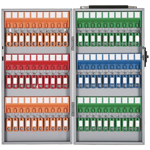 カール事務器　キーボックス　６０個吊　シルバー　ＣＫＢ−６０−Ｓ　１個