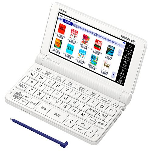 カシオ　電子辞書　ＥＸ−ｗｏｒｄ　小・中学生モデル　２２０コンテンツ　ホワイト　ＸＤ−ＳＸ３８１０Ｗ...