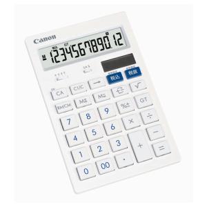 ナカバヤシ 電卓 デスクトップ 防水タイプ S 12桁 ブルー ECD
