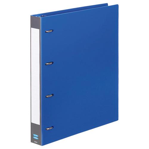 Ｇ−Ａｉｍ　Ｄリングバインダー　Ａ４タテ　４穴　２８０枚収容　２８ｍｍとじ　背幅４０ｍｍ　ブルー　Ｇ...