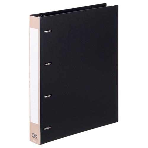Ｇ−Ａｉｍ　Ｄリングバインダー　Ａ４タテ　４穴　２８０枚収容　２８ｍｍとじ　背幅４０ｍｍ　ブラック　...