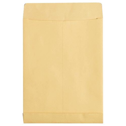 TANOSEE　Ｒ４０クラフト大型封筒　Ａ４マチ付　１２０ｇ／ｍ2　テープなし　１パック（５０枚）