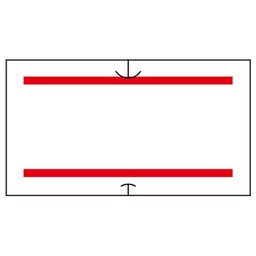 サトー　ＳＰ／ＵＮＯ１Ｃ共通ラベル　共通−３　赤２本線　強粘　４１９９９９０３１　１パック（１０巻）