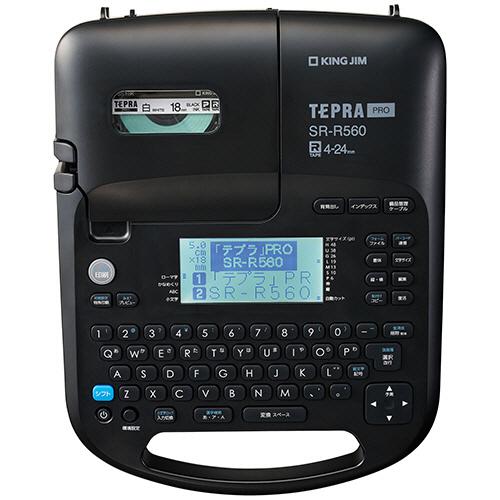 キングジム　テプラ　ＰＲＯ　ブラック　ＳＲ−Ｒ５６０　１台