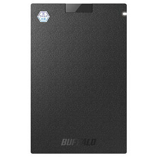 バッファロー　抗ウイルス・抗菌ポータブルＳＳＤ　ＵＳＢ３．２（Ｇｅｎ１）　Ｔｙｐｅ−Ａ　２．０ＴＢ　...