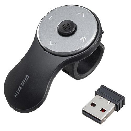 ワイヤレス　リングマウス３　ＭＡ−ＷＲＩＮＧ３ＢＫ　１個（お取寄せ品)【爆買】