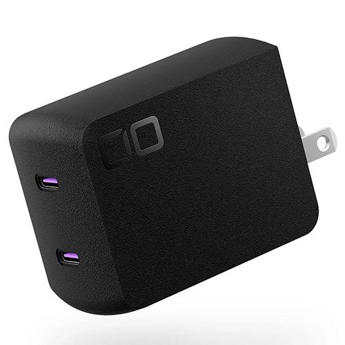 ＧａＮ急速充電器　ＮｏｖａＰｏｒｔ　ＤＵＯII　１２０Ｗ　Ｃ×２ポート　ブラック　ＣＩＯ−Ｇ１２０Ｗ...