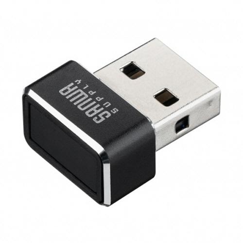 サンワサプライ　ＵＳＢ指紋認証リーダー（Ｗｉｎｄｏｗｓ　Ｈｅｌｌｏ対応）　ＦＰ−ＲＤ５　１個（お取寄...