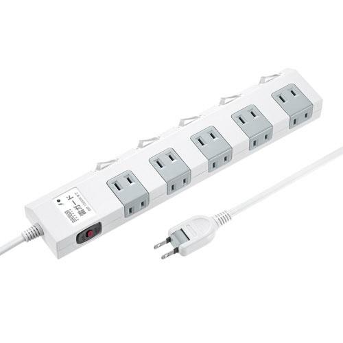 節電タップ（個別スイッチ）　２Ｐ・１０個口　３ｍ（ＲｏＨＳ指令１０準拠）　ＴＡＰ−ＳＰ２１１０ＳＷ−...