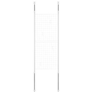 YAMAZEN 突っ張りパーテーション 幅600×奥行50×高さ1665−2955mm ホワイト SP−60 1台