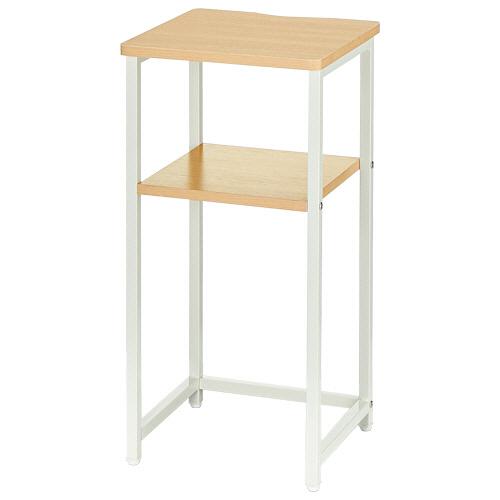 ＹＡＭＡＺＥＮ　受付台　幅３５０×奥行３５０×高さ７２５ｍｍ　木目ナチュラル／アイボリー　ＭＲＴ−３...