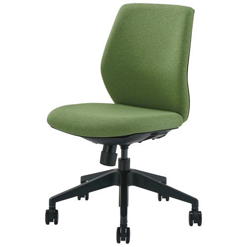 中央可鍛工業　レクチェ　ローバック　肘なし　布　モスグリーン　ＮＣ−Ｒ１１０（ＭＧＲ）　１脚