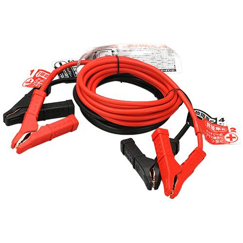 大橋産業　ＢＡＬ　ブースターケーブル　Ｎｏ．１６８１　１２Ｖ　８０Ａ　３．５ｍ　１本（お取寄せ品)