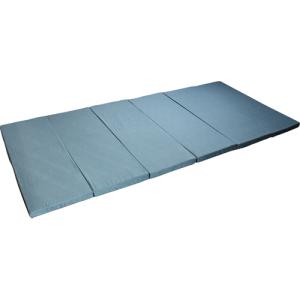 アキレス　どこでもマットレス　六つ折り　ネイビー　ＳＳ（８０×１８０ｃｍ）　ＭＫ６−ＳＳ（ＢＬ）　１枚