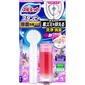 小林製薬　ブルーレット　スタンピー　除菌効果プラス　本体　リラックスアロマの香り　１個 （お取寄せ品）｜tanomail