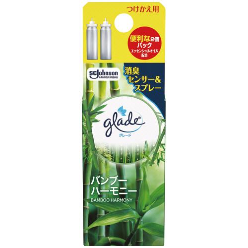 ジョンソン　グレード　消臭センサー＆スプレー　バンブーハーモニー　つけかえ用　１パック（２本）　（お...