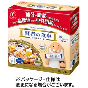 大塚製薬　賢者の食卓　ダブルサポート　６ｇ／包　１箱（３０包）