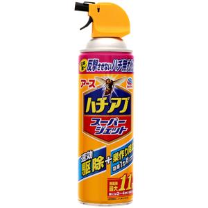 アース製薬　ハチの巣を作らせない　ハチアブスーパージェット　４５５ｍｌ （お取寄せ品）｜tanomail