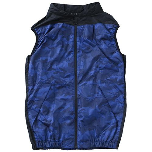 ＹＡＭＡＺＥＮ　ファン付きウェア　ＫＡＺＥｆｉｔ　ペルチェ式　ベストタイプ　フルセット　ネイビー　３...