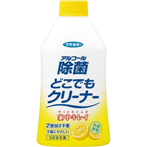 フマキラー　アルコール除菌　どこでもクリーナー　つけかえ用　３００ｍｌ　１本