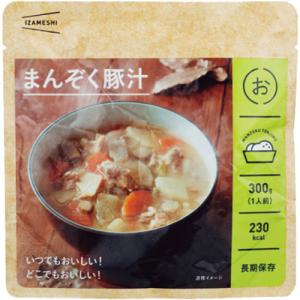杉田エース イザメシ まんぞく豚汁 3年保存 B...の商品画像
